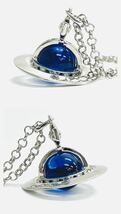 I♪ Vivienne Westwood ヴィヴィアンウエストウッド Orb Pendant オーブ ペンダント ネックレス アクセサリー 青 ブルー_画像3