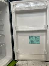 I★ 2021年製 中古 ハイアール Haier 130L ノンフロン冷凍冷蔵庫 JR-N130B_画像3