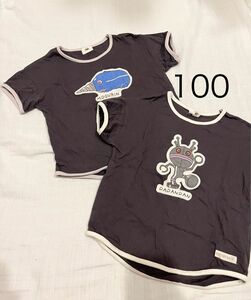 AP-60 アンパンマン　もぐりん　だだんだん　Tシャツ 100cm 2枚セット