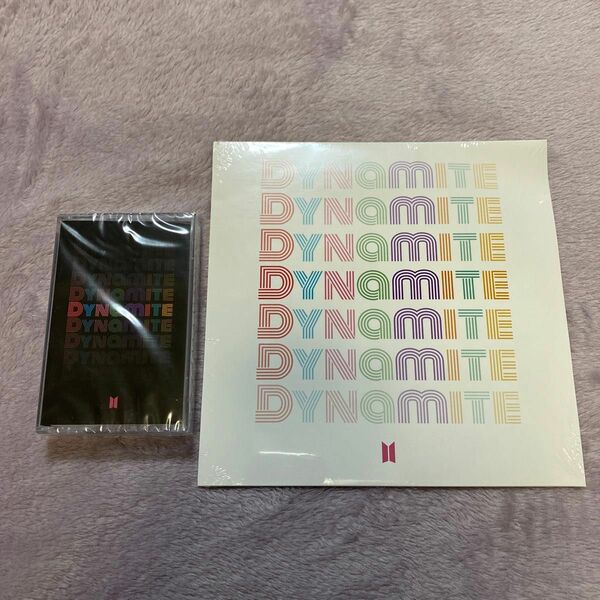 BTS ダイナマイト　レコード　カセット