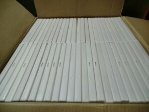 *DVD tall case 45 pcs set white 