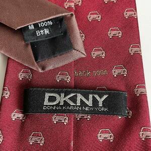 DKNY ( Donna Karan New York ) красный машина галстук 