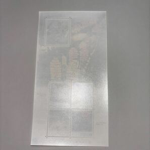 記念切手 地方自治法施行60周年記念シリーズ 秋田県 未使用切手5枚 美品の画像2