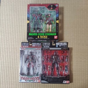 未開封品含 S.I.C. 仮面ライダーストロンガー&電波人間タックル VOL.61 仮面ライダースーパー1 VOL.62 仮面ライダーZX ゼクロス SIC