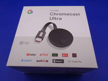 55-0　GOOGLE Chromecast Ultra　第三世代　4K対応_画像1