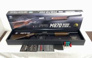 東京マルイ M870 WOOD　STOCK　ウッドストックタイプ ガスショットガン