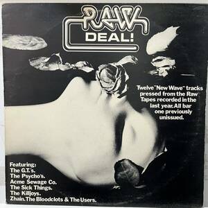 VA - Raw Deal! パンク天国 kbd オリジナル盤 punk 初期パンク power pop mods LP