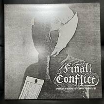 Final Conflict Nineteen Eighty-Five Demo BLAST! Black Flag ブラック フラッグ VOID poison idea necros siege heresy minor threat_画像1