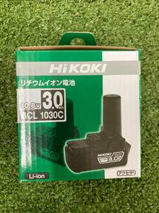 【未使用品】★HiKOKI(ハイコーキ) 旧日立工機 10.8V リチウムイオン電池 3.0Ah BCL1030C　ITOD49ROGA3U