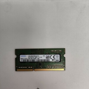 SAMSUNG製 DDR3 4GB PC3L-12800S SO-DIMM 1600MHz