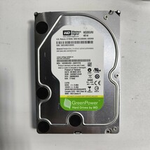 「48」WD Green Power WD20EURX 　2TB　SATA 3.5インチ/HDD（使用46616）_画像1