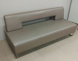 pa yellowtail k( stock ) # W1650mm imitation leather sofa / bench seat # TN-2