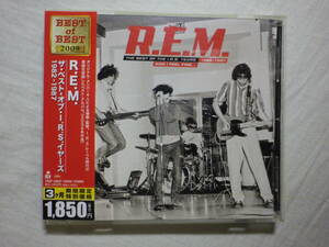 『R.E.M./And I Feel Fine～The Best Of The I.R.S. Years 1982-1987(2006)』(2008年発売,TOCP-54027,国内盤帯付,歌詞対訳付,USロック)