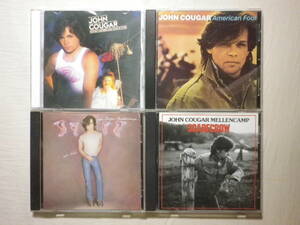 『John Mellencamp アルバム4枚セット』(Nothin’ Matter And What If It Did,American Fool,Uh-Huh,Scarecrow,SSW,USロック,80's)