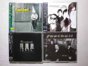 『Fastball 国内盤帯付アルバム+輸入シングル 計4枚セット』(Make Your Mama Proud,All The Pain Money Can Buy,The Harsh Light Of Day)