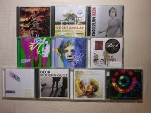 『Beck アルバム10枚セット』(Mellow Gold,Odelay,Mutations,Midnite Vultures,Sea Change,Guero,The Information,Modern Guilt)