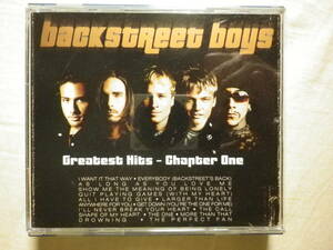 DVD付限定盤 『Backstreet Boys/Greatest Hits-Chapter One(2002)』(2002年発売,ZJCI-10088/B,国内盤,Get Down,Everybody,The One)