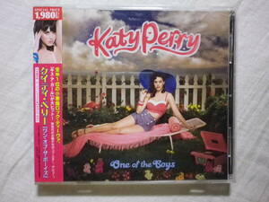 『Katy Perry/One Of The Boys+2(2008)』(2008年発売,TOCP-66817,2nd,国内盤帯付,歌詞対訳付,Hot ‘N’ Cold,Thinking Of You,SSW)