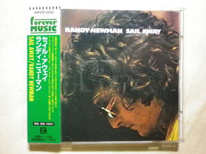 『Randy Newman/Sail Away(1972)』(1998年発売,WPCR-2632,3rd,廃盤,国内盤帯付,歌詞対訳付,SSW,映画音楽家,Lonely At The Top,Old Man)