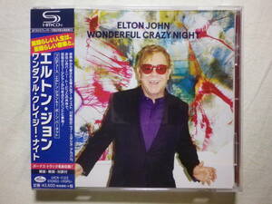 SHM-CD specification [Elton John/Wonderful Crazy Night+4(2016)](2016 год продажа,UICR-1122, записано в Японии с лентой,.. перевод есть,Looking Up,Blue Wonderful)