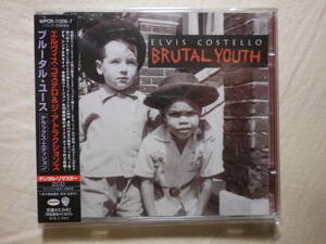 2 листов комплект specification [Elvis Costello/Brutal Youth(1994)](li тормозные колодки источник звука,2002 год продажа,WPCR-11206/7, записано в Японии с лентой,.. перевод есть, редкость источник звука сбор )