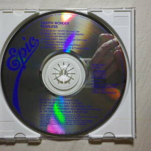 税表記無し帯 『Eighth Wonder/Fearless(1988)』(1988年発売,25・8P-5021,廃盤,国内盤帯付,歌詞対訳付,アンケート葉書封入,Cross My Heart)の画像3