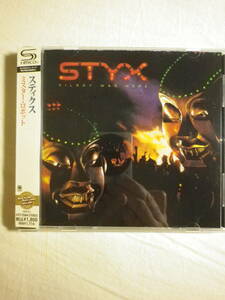 SHM-CD仕様 『Styx/Kilroy Was Here(1983)』(2011年発売,UICY-25044,国内盤帯付,歌詞対訳付,Mr. Roboto,Don't Let It End,High Time)