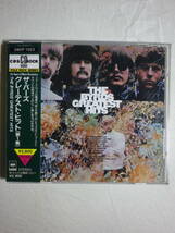 税表記無し帯 『The Byrds/The Byrds’ Greatest Hits(1967)』(1987年発売,28DP-1023,廃盤,国内盤帯付,歌詞対訳付,Mr. Tambourine Man)_画像1