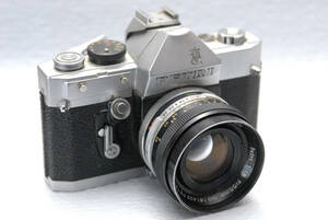 PETRI ペトリ製 昔の高級一眼レフカメラ PETRI UⅥボディ+ 純正55mm単焦点レンズ付 希少品　