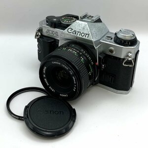 1円～/Canon/キャノン/AE-1/PROGRAM/レンズ付/LENS/FD/28mm/F2.8/一眼レフ/フィルムカメラ/シャッターOK/通電確認済/ジャンク/I055