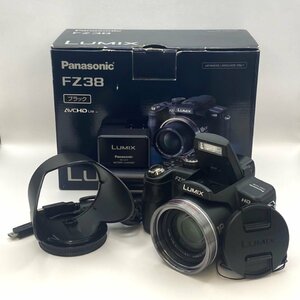 1円～/Panasonic/パナソニック/LUMIX/DMC-FZ38/箱・付属品付/デジタルカメラ/デジカメ/シャッターOK/通電確認済/ジャンク/HM038