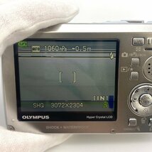 1円～/OLYMPUS/オリンパス/μ770SW/付属品付/デジカメ/コンパクトデジタルカメラ/シャッターOK/通電確認済/難あり/ジャンク/HM062_画像9