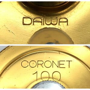 1円～/Daiwa/ダイワ/CORONET 100/コロネット/リール/釣り具/フィッシング/ジャンク/H028の画像6