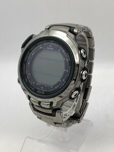 1円～/CASIO/カシオ/PRO TREK/プロトレック/PRX-2000T/MULTI BAND 6/デジタル/チタン/10BAR/ソーラー/メンズ腕時計/ジャンク/T103