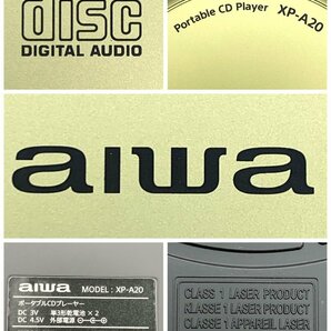 1円～/美品/aiwa/アイワ/XP-A20/ポータブルプレーヤー/CDプレーヤー/オーディオ機器/通電確認済/ジャンク/I242の画像7