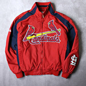 Majestic MLB CARDINALS カージナルス 防寒 スタジャン ブルゾン Mサイズ マジェスティック オーセンティックコレクション 野球 