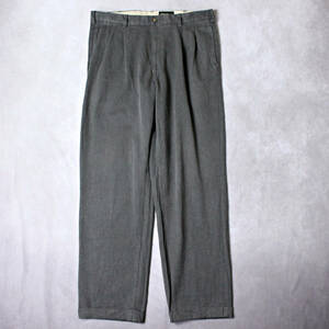  black tag Eddie Bauer black cotton tsu il 2 tuck chinos Vintage W38( waist 100cm) length of the legs 87cm EDDIE BAUER