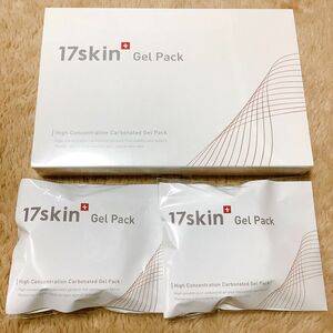 17skin GelPack 高濃度炭酸パック 炭酸パック 17スキン 4回分 コットンマスク付　おまけ2回分 イチナナスキン