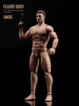 ANT 筋肉男 マッスル マスキュラー 1/12スケールフィギュア 男性ボディ素体 デッサン人形 AM116 1/12 Muscle Male Body 1/12_画像5