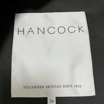 美品！Hancockゴム引きコート36ステンカラーコート _画像6