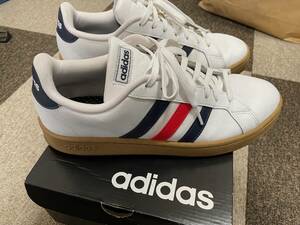 ADIDAS　アディダス　グランドコート　トリコロールカラー　２７ｃｍ