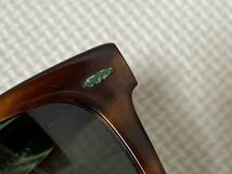 ビンテージRay-Ban レイバン WAYFARER　ウェイファーラー BL ボシュロム サングラス サイドロゴ無し最初期モデル B&L5024_画像10