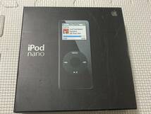 Apple アップル iPod nano アイポッドナノ A1137 4GB MA107J/A ブラック 未使用品_画像6