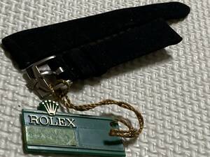 ロレックス ROLEX/ACIERINOX/尾錠/ベロア調ベルト/未使用品