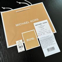 マイケルコース MICHAEL KORS IDカードケース 35S3STVD3L パスケース IDカードホルダー IDホルダー 定期入れ レディース レザー ベージュ_画像7