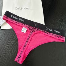 Calvin Klein カルバンクライン 下着 上下 セット M L ブラ ショーツ セットアップ ピンク Tバック BLACKPINK ジェニー ジェニ コットン_画像8