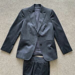 ニューヨーカー　NEW YORKER レディース　セットアップ　スーツ　パンツ　ウール　グレー　サイズ　9AR