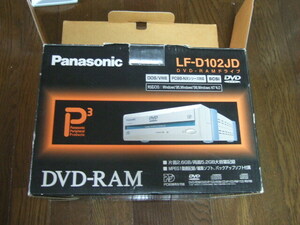Panasonic製 SCSI外付け DVD-RAMドライブ LF-D102J 中古