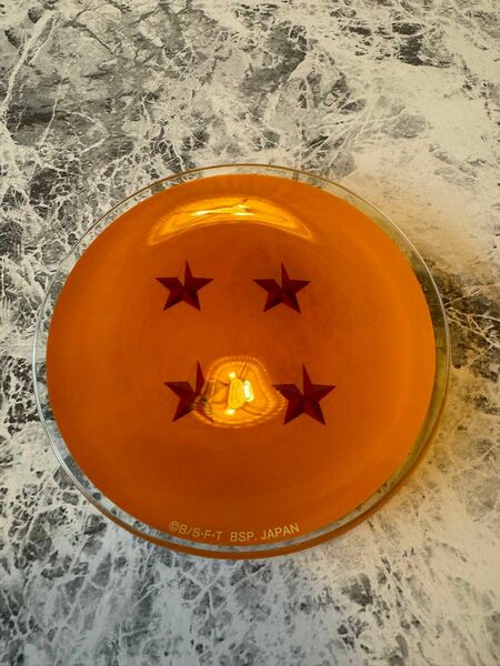 お皿 DRAGON BALL 六星龍 」イラスト ガラス小皿　食器 陶器 鳥山明 