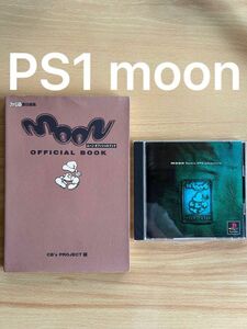 目立った傷や汚れなし PS1 moon & オフィシャルブック